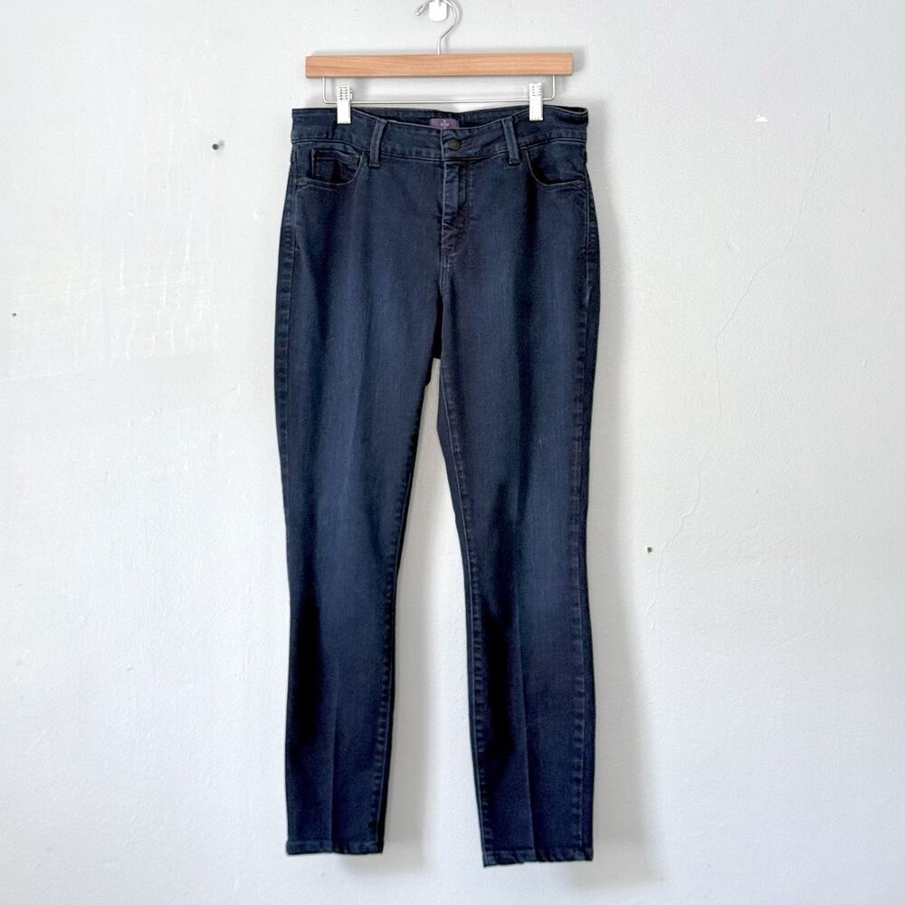 NYDJ Jeans Size 10 Alina Legging Dark Wash Skinny Classic Capsule Stretch